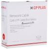 CP PLUS CP-FUT-6TSRH-100 Cat 6 Ethernet 100 meter Cable with high speed connectivity | Universal compatibility | Secure and Stable Connection | 24 AWG 4 Pair UTP Cable