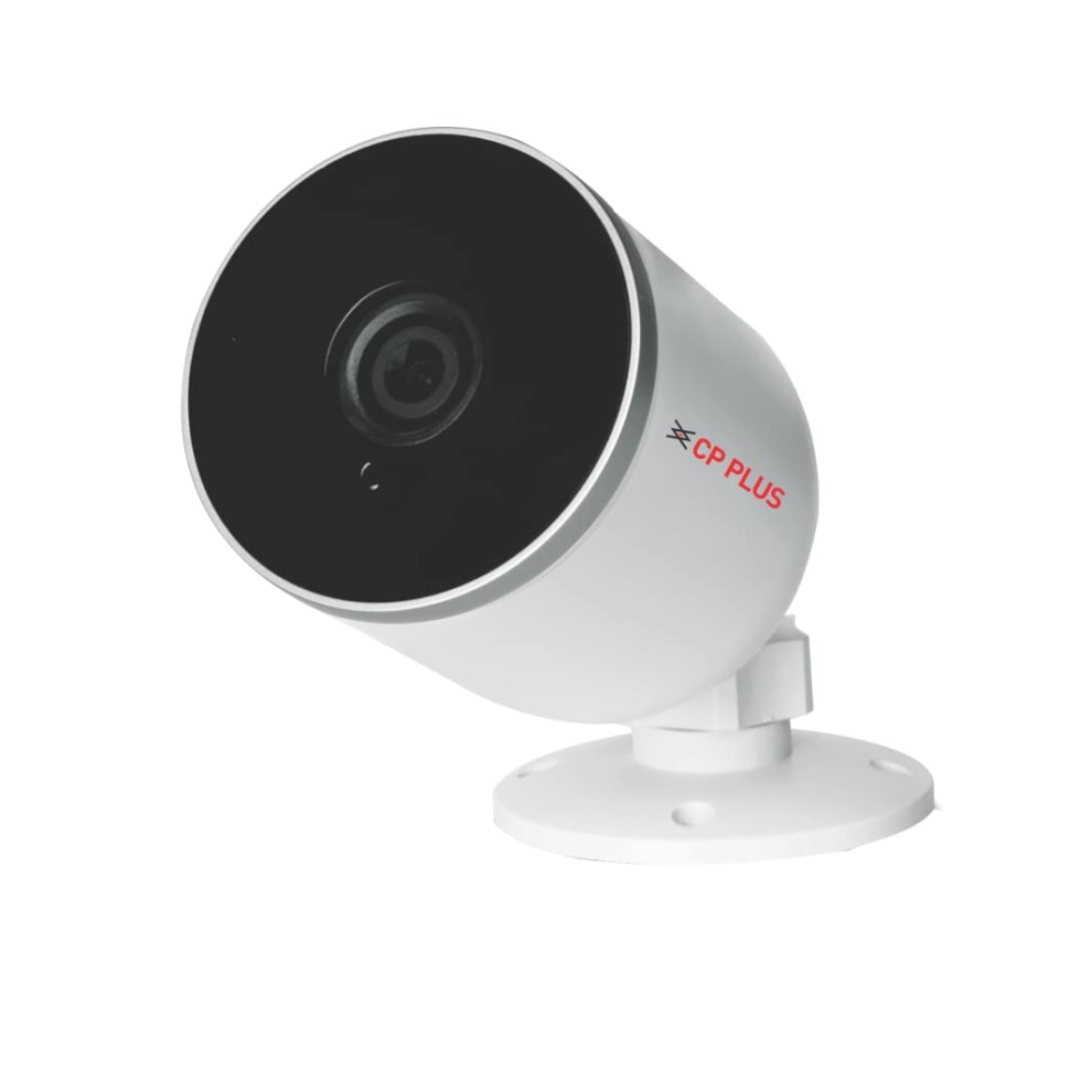 CP Plus Bullet Wireless Security Camera | 1080P Full HD | Motion Detection | Night Vision | Supports Alexa & Ok Google | 15 Mtr, White - CP-V21A CP Plus Bullet Wireless Security Camera | 1080P Full HD | Motion Detection | Night Vision | Supports Alexa & Ok Google | 15 Mtr, White - CP-V21A