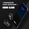 CROSSBEATS Urban Latest True Wireless in-Ear Earbuds Earphones Headphones Bluetooth 5.0 in-Built Mic 3D Sound 12Hrs Auto Pairing Sports Headset Stereo Calls Deep Bass (Matte Black)