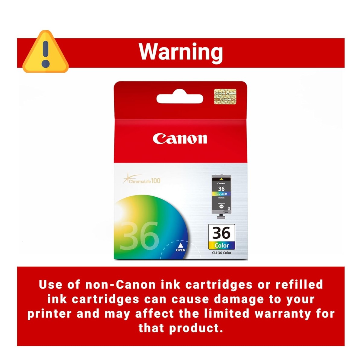 Canon CLI-36 Color Ink Tank (1511B002) Canon CLI-36 Color Ink Tank (1511B002)