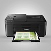 Canon E4570 All-in-One Wi-Fi Ink Efficient Colour Printer with FAX/ADF/Duplex Printing  (Refurbished Without Cartridge)