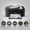 Canon E4570 All-in-One Wi-Fi Ink Efficient Colour Printer with FAX/ADF/Duplex Printing  (Refurbished Without Cartridge)