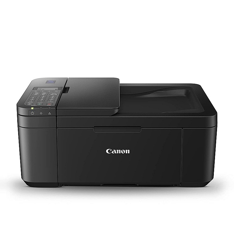 Canon E4570 All-in-One Wi-Fi Ink Efficient Colour Printer with FAX/ADF/Duplex Printing  (Refurbished Without Cartridge)