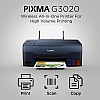 Canon PIXMA G3020 NV All-in-One Wi-Fi Ink Tank Colour Printer (Navy Blue)