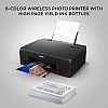 Canon PIXMA G570 Single Function (Print only) 6-Colour Inktank Wi-Fi Photo Printer, Black, Standard