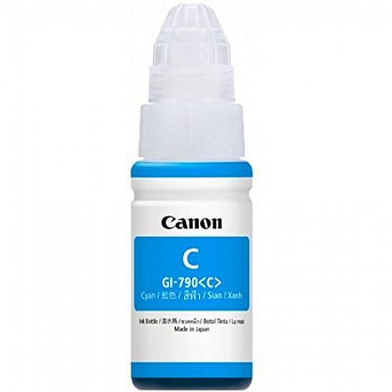 Canon PIXMA GI790 Cyan Ink Bottle for G1010, G2000, G2012, G3000, G3010, G3012, G4010