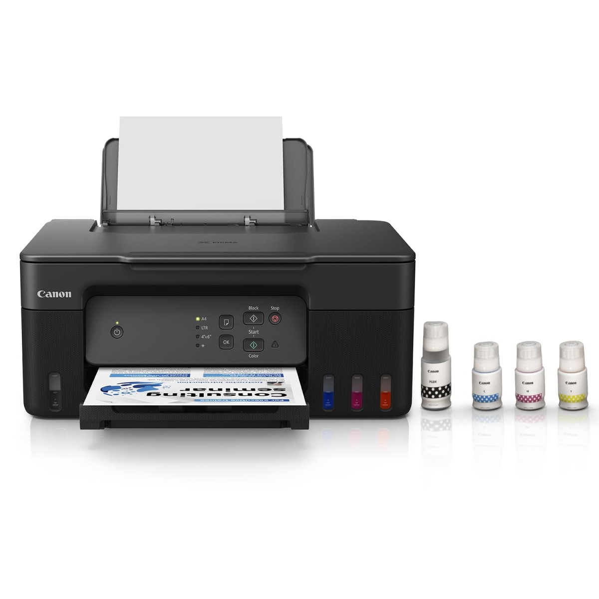 Canon PIXMA MegaTank G2730 All-in-One (Print, Scan, Copy) Inktank Colour Printer with 2 Years Standard Warranty