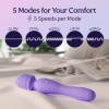 Caresmith Body Wave Massager | Dual Heads | Machine for Pain Relief with 1 Year Warranty | Purple Caresmith Body Wave Massager | Dual Heads | Machine for Pain Relief with 1 Year Warranty | Purple