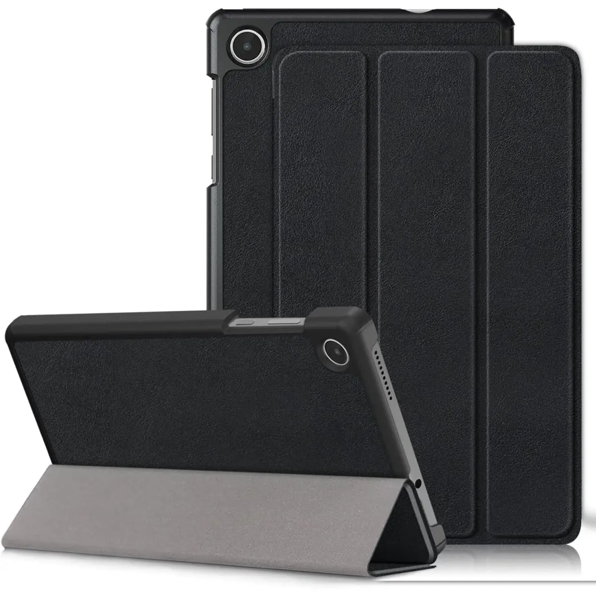 Case for Lenovo Tab M8 4th Gen 8.0" 2023,Folio Trifold Stand Cover for Lenovo Tab M8 4th Gen Tablet TB300FU,Black