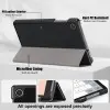 Case for Lenovo Tab M8 4th Gen 8.0" 2023,Folio Trifold Stand Cover for Lenovo Tab M8 4th Gen Tablet TB300FU,Black