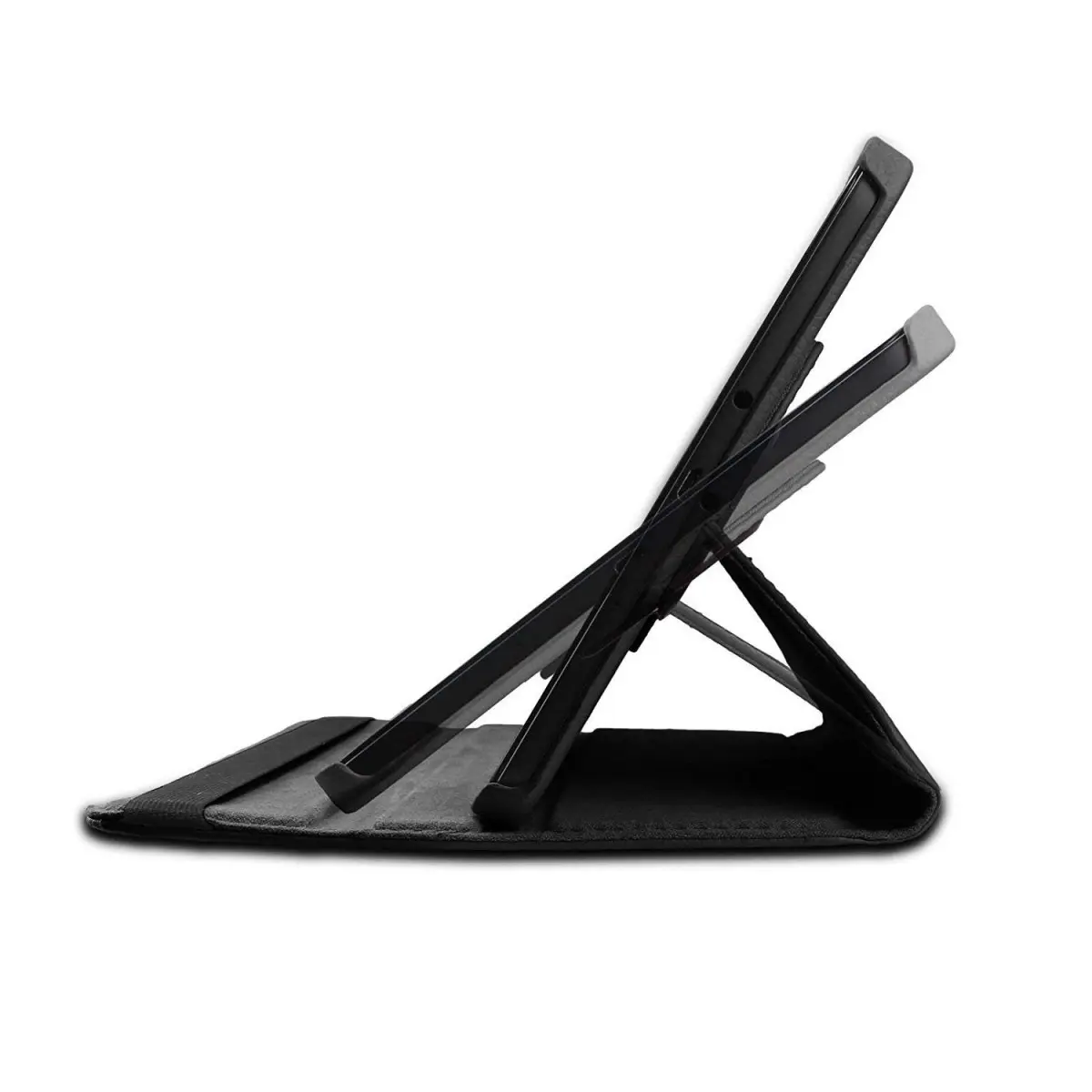 Caseous 360 Degree Rotating Stand Synthetic Leather Folio Flip Cover for Samsung Galaxy Tab A 10.1 inch SM-T580/T585/T587 (Black)
