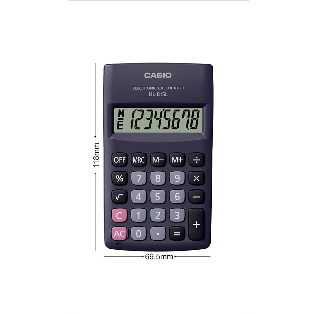 Casio HL-815L Portable Calculator Casio HL-815L Portable Calculator