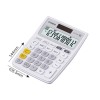 Casio MJ-12VCb-WE 300 Steps Check & Correct Colourful Desktop Calculator (White)