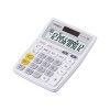Casio MJ-12VCb-WE 300 Steps Check & Correct Colourful Desktop Calculator (White)