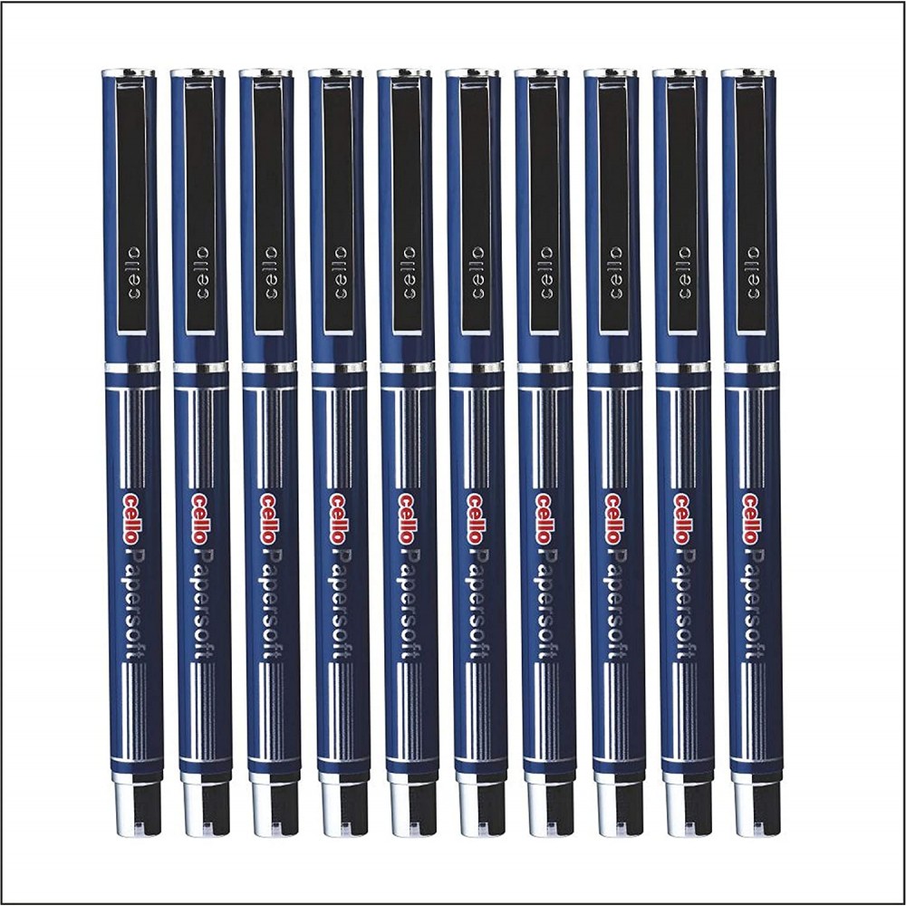 Cello Papersoft Ball Pens | Pack of 10