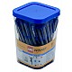 Cello Winner Ball Pen Set | Blue Ball Pen - Pack of 60 | Elasto Grip & 0.7MM Fine Tip for Fast Writing