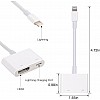 Apple Lightning to HDMI Adapter Digital AV, for iPad iPhone to HDMI Adapter