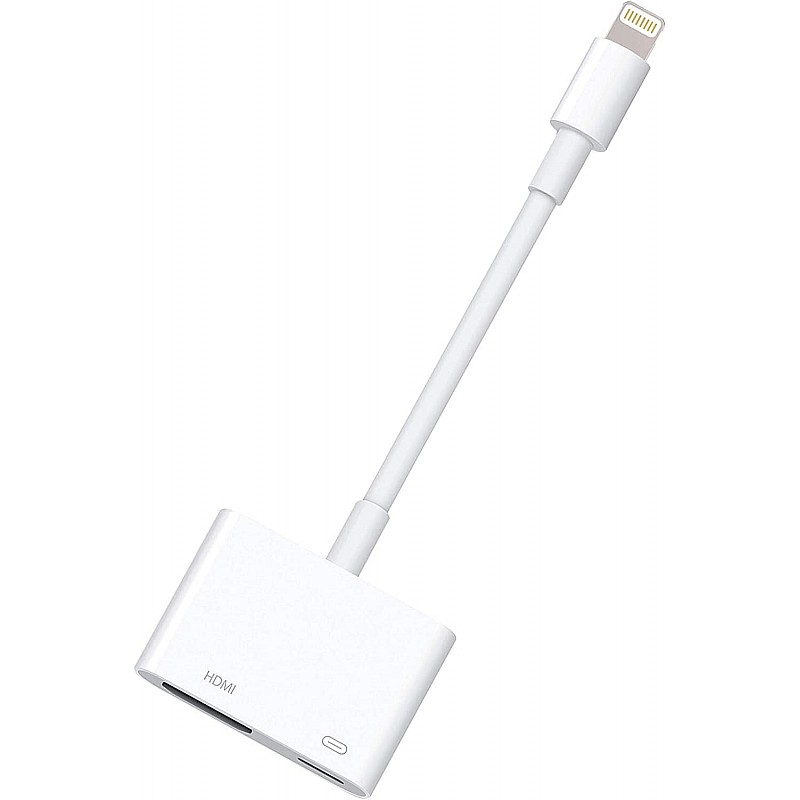 Apple Lightning to HDMI Adapter Digital AV, for iPad iPhone to HDMI Adapter