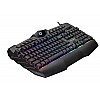 CHIPTRONEX Kranos RGB Backlit Gaming Keyboard LED 104 Keys USB Ergonomic Wrist Rest Keyboard 10 Multimedia Keys 7 RGB Color Modes