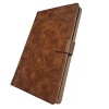 Colorcase Dairy Type Tablet Flip Cover Case for Samsung Galaxy Tab A9 (8.7) Inch Tablet - (Dark Brown)
