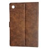 Colorcase Dairy Type Tablet Flip Cover Case for Samsung Galaxy Tab A9 (8.7) Inch Tablet - (Dark Brown)