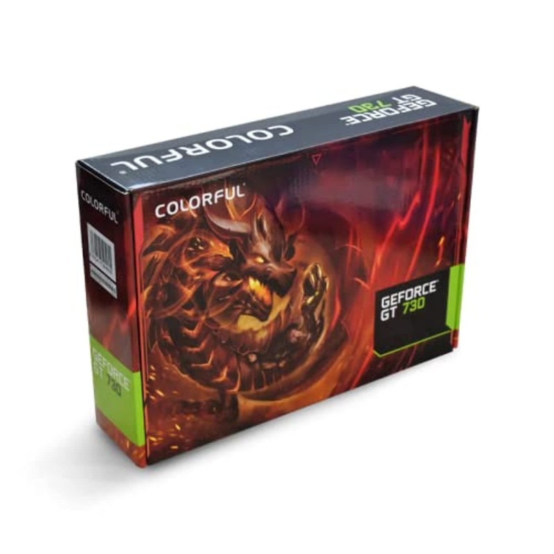 Colorful GeForce GT 730 4GB GDDR3 RAM VRAM Pci_e_x16 Graphics Card with 3 Years Warranty 384 CUDA Core 64bit 667 Clock Speed 1080P Gaming GTA V Valorant PUBG COD Fortnite (GT730K 4GD3-V) Colorful GeForce GT 730 4GB GDDR3 RAM VRAM Pci_e_x16 Graphics Card with 3 Years Warranty 384 CUDA Core 64bit 667 Clock Speed 1080P Gaming GTA V Valorant PUBG COD Fortnite (GT730K 4GD3-V)