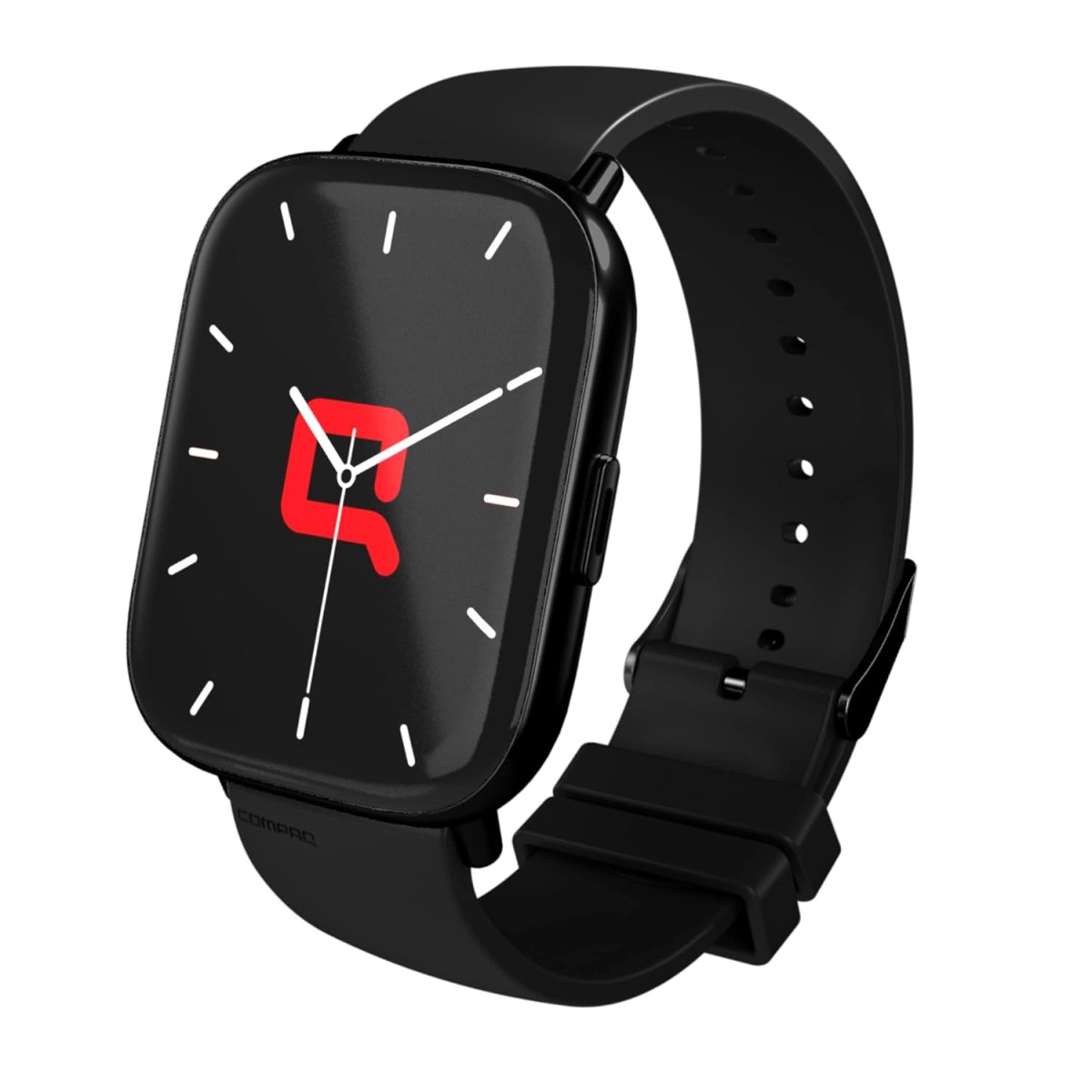 Compaq Q Watch Balance Series with 1.69" HD Display| Instant Messaging Notification| Blood Pressure Monitoring|Heart Rate Monitoring| Sleep Monitoring | Smartwatch (Unboxed)