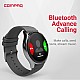 Compaq Q Watch Balance Series with HD Display| BT Calling| Instant Messaging Notification| Blood Pressure Monitoring| Heart Rate Monitoring| Smartwatch (Gray)