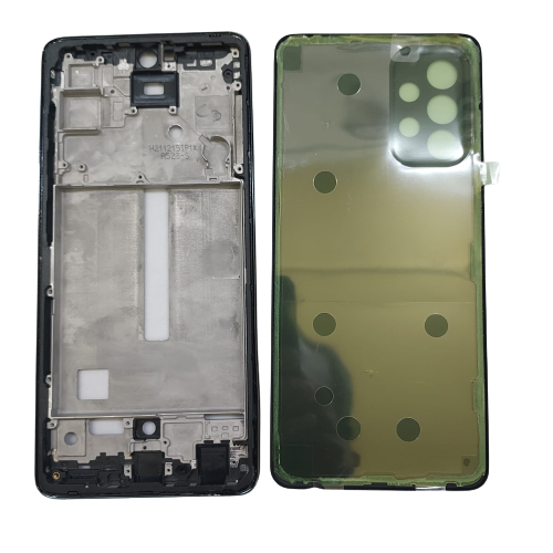 Samsung Galaxy A52s Black Back Panel and Chrome Bezel Samsung Galaxy A52s Black Back Panel and Chrome Bezel
