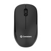 Consistent Speedoo Wireless Mouse 2.4G Portable Mobile Optical Office Mouse with USB MOW451 (Black+White)