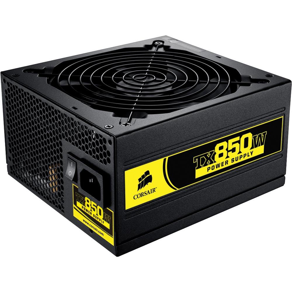 Corsair CP-9020043-NA TX Series TX850 850 Watt Power Supply Unit (Black)