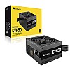 Corsair CV650 CV Series 80 Plus Bronze Certified 650 Watt Non-Modular Power Supply-Black