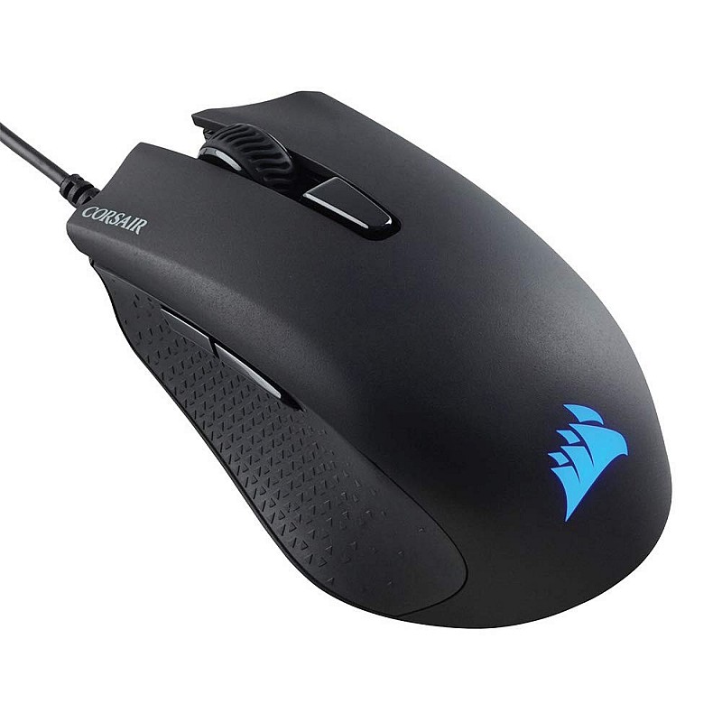 Corsair Harpoon RGB Wireless Gaming Mouse-Backlit RGB LED, 10000 DPI, Optical - Black