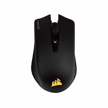 Corsair Harpoon RGB Wireless Gaming Mouse-Backlit RGB LED, 10000 DPI, Optical - Black