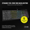 Corsair K55 RGB PRO - Dynamic RGB Backlighting Six Macro Keys Keyboard