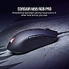 Corsair M55 RGB Pro Ambidextrous Gaming Mouse,12400 DPI Adjustable Sensor-Black