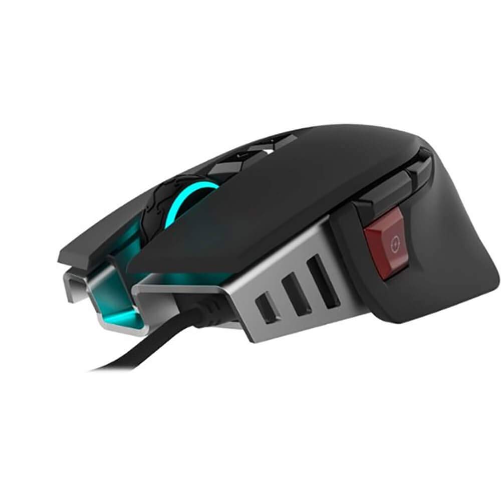 Corsair M65 RGB Elite Tunable FPS Gaming Mouse - Black - Optical - Cable - Black - USB 2.0-18000
