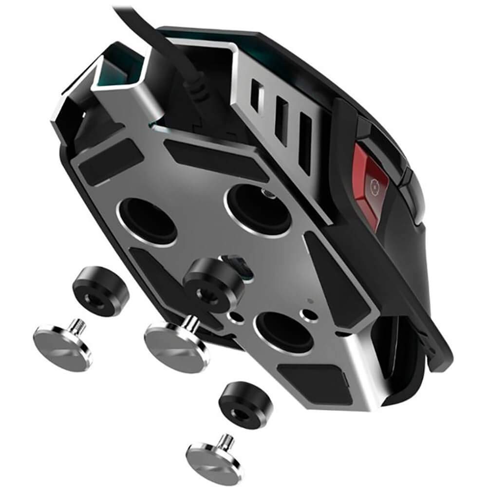 Corsair M65 RGB Elite Tunable FPS Gaming Mouse - Black - Optical - Cable - Black - USB 2.0-18000