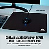 Corsair MM350 Champion Series - Premium Anti-Fray Extra Thick Cloth Gaming Mouse Pad - Designed for Maximum Control – X-Large, Black