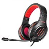 Cosmic Byte Blazar Wired Over-Ear Headphone with Mic for PC, Mobiles, PS5, PS4, Xbox One, Tablets (Red)