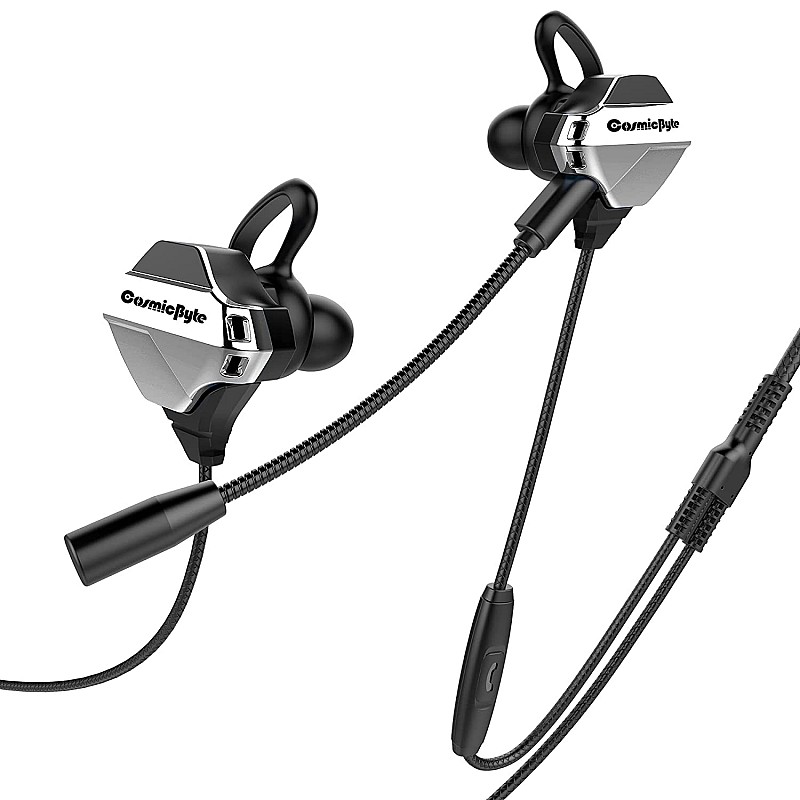 Cosmic Byte CB-EP-04 Gaming Earphone BLACK SILVER