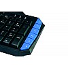 Cosmic Byte CB-GK-01 Vulcanoid Gaming Keyboard, 12 Multimedia Keys, 8 Gaming Keys, Anti-Ghosting