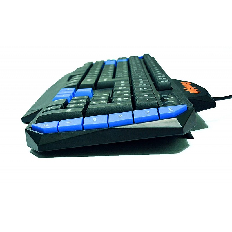 Cosmic Byte CB-GK-01 Vulcanoid Gaming Keyboard, 12 Multimedia Keys, 8 Gaming Keys, Anti-Ghosting