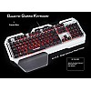 Cosmic Byte CB-GK-06 Galactic Wired Gaming Keyboard with Aluminium Body, 7  Black Silver