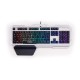 Cosmic Byte CB-GK-06 Galactic Wired Gaming Keyboard with Aluminium Body, 7  Black/Silver