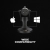 Cosmic Byte Desk Arm Mount with POP Filter for Deimos RGB Microphone, Microphone not Included (Black) Cosmic Byte Desk Arm Mount with POP Filter for Deimos RGB Microphone, Microphone not Included (Black)