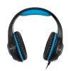 Cosmic Byte GS410 Wired Over-ear Headphones with Mic (Black/Blue, Pack Of 1)