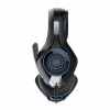 Cosmic Byte GS410 Wired Over-ear Headphones with Mic (Black/Blue, Pack Of 1)