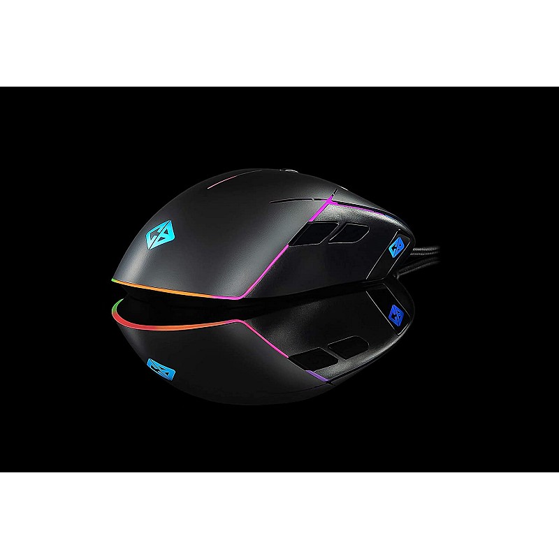 Cosmic Byte Gravity Lightweight RGB 6400 DPI Gaming Mouse with Sunplus IT 6651 Sensor Software