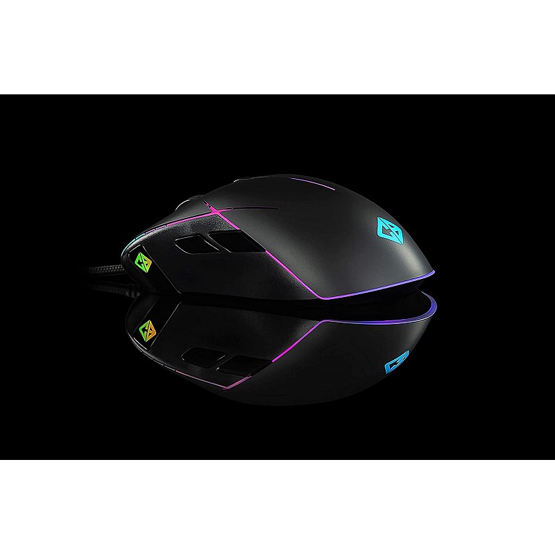 Cosmic Byte Gravity Lightweight RGB 6400 DPI Gaming Mouse with Sunplus IT 6651 Sensor Software